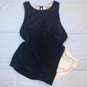 Y2k asymmetrical white and black